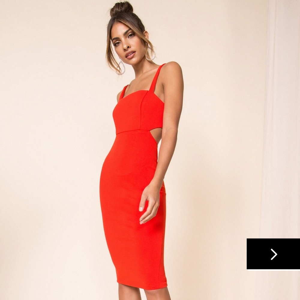 Superdown Ashlie cut out dress